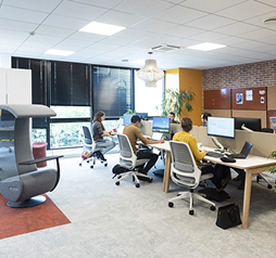 de bureaux et d'espace territoires